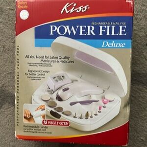 KISS Rechargeable Nail File Power File Deluxe